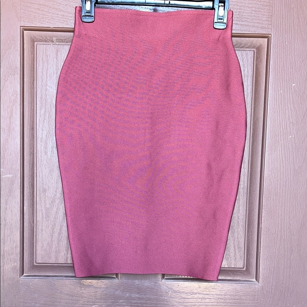 Chocolate Brand Blush Pencil Skirt